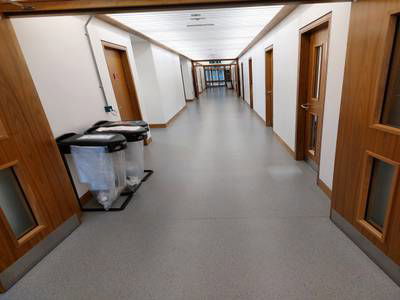 Sample image from Corridor Floor Segmentation