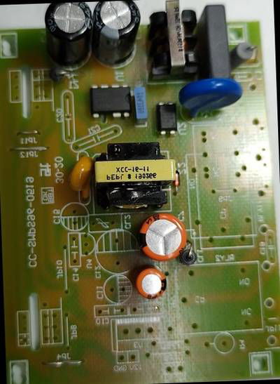 Sample image from PCB Component Detection