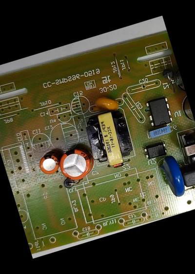 Sample image from PCB Component Detection