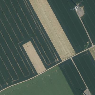 Sample image from Windmill Detection on French Aerial Images