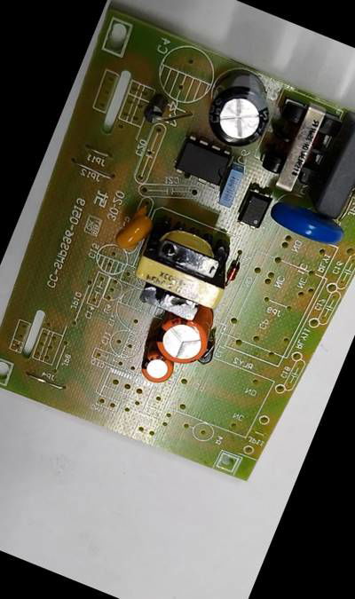 Sample image from PCB Component Detection