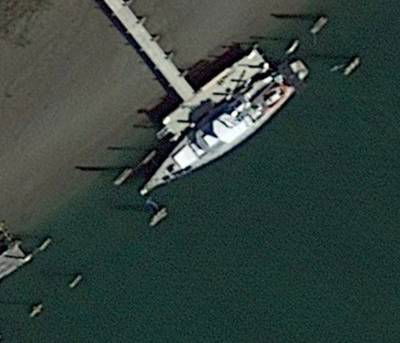 Sample image from Ship Detection from Aerial Images