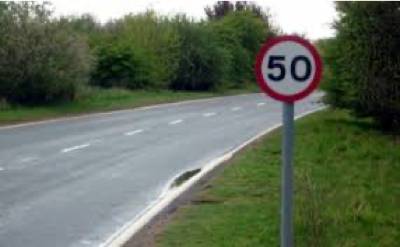 Sample image from Road Sign Detection