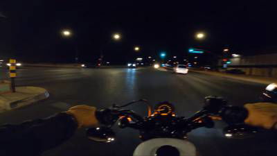 Sample image from Motorcycle Night Ride