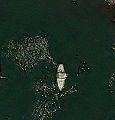 Sample image from Ship Detection from Aerial Images