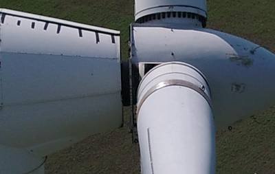 Sample image from YOLO Annotated Wind Turbine Surface Damage