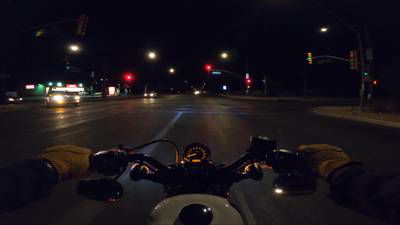 Sample image from Motorcycle Night Ride