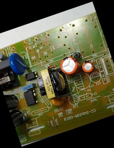 Sample image from PCB Component Detection