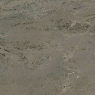 Sample image from Multi-topography Dataset for Wind Turbine Detection