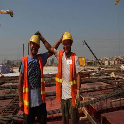 Sample image from Safety Helmet and Reflective Jacket