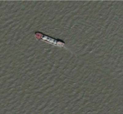 Sample image from Ship Detection from Aerial Images