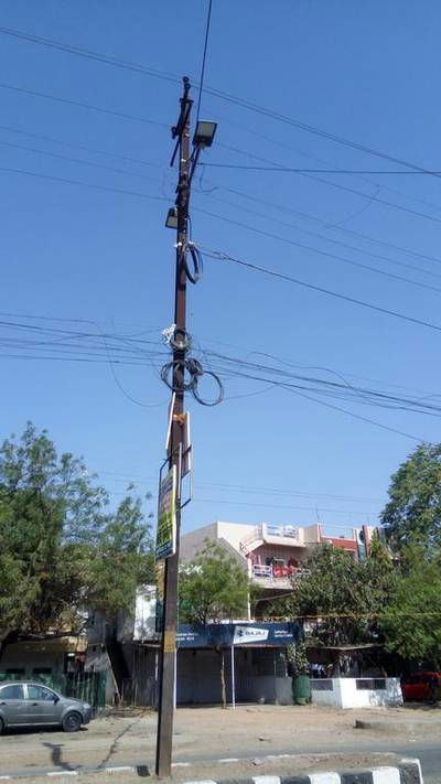 Sample image from Electric Pole Detection