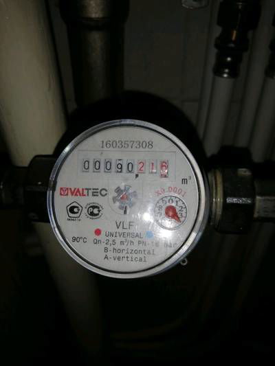 Sample image from Water Meters