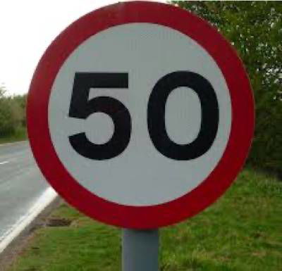 Sample image from Road Sign Detection