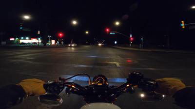 Sample image from Motorcycle Night Ride