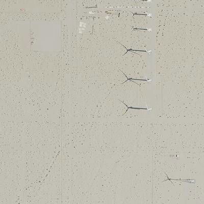 Sample image from Overhead Imagery of Wind Turbines (by Duke Dataplus2020)