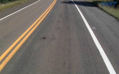 Sample image from Cracks and Potholes in Road