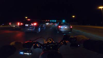 Sample image from Motorcycle Night Ride