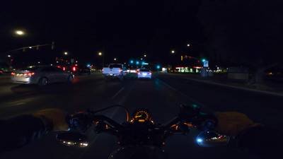 Sample image from Motorcycle Night Ride