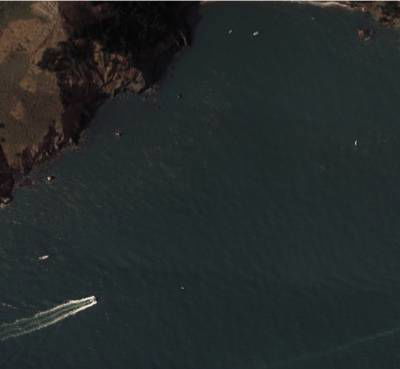 Sample image from Ship Detection from Aerial Images