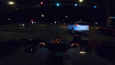 Sample image from Motorcycle Night Ride