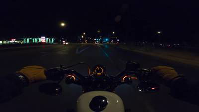 Sample image from Motorcycle Night Ride