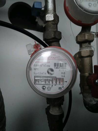 Sample image from Water Meters