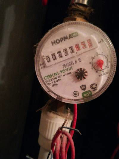 Sample image from Water Meters