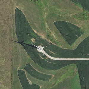 Sample image from Wind Turbine Detection (by Luke Borkowski)