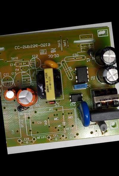 Sample image from PCB Component Detection