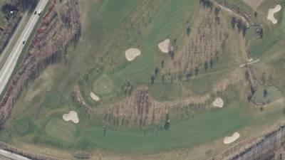 Sample image from Danish Golf Courses Orthophotos