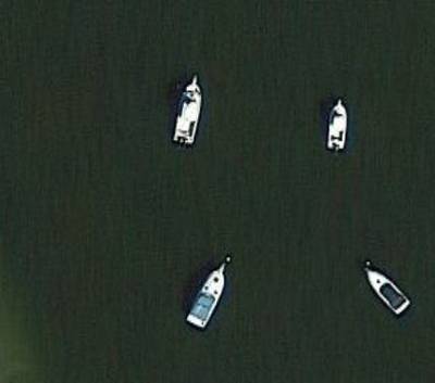 Sample image from Ship Detection from Aerial Images