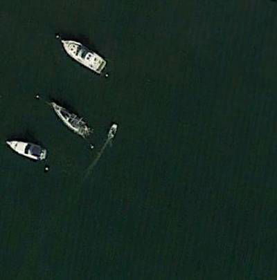 Sample image from Ship Detection from Aerial Images