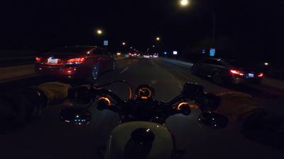 Sample image from Motorcycle Night Ride