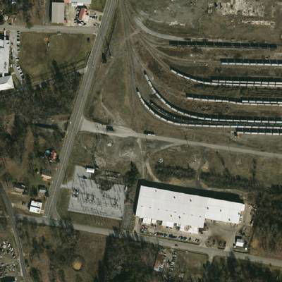 Sample image from Alabama Buildings Segmentation