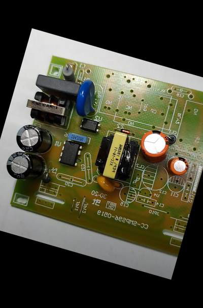 Sample image from PCB Component Detection