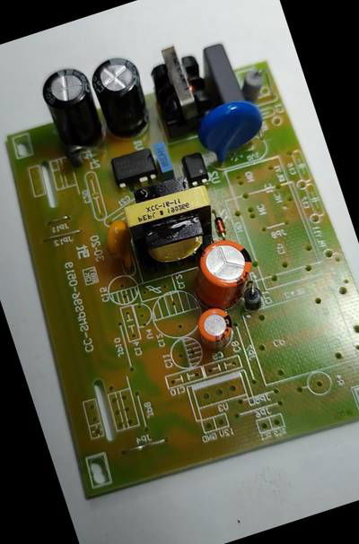 Sample image from PCB Component Detection