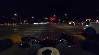 Sample image from Motorcycle Night Ride