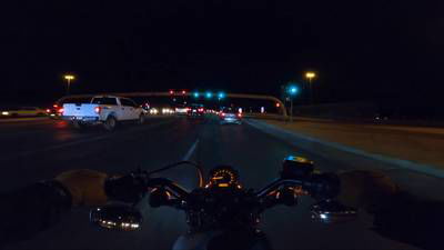 Sample image from Motorcycle Night Ride