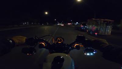 Sample image from Motorcycle Night Ride